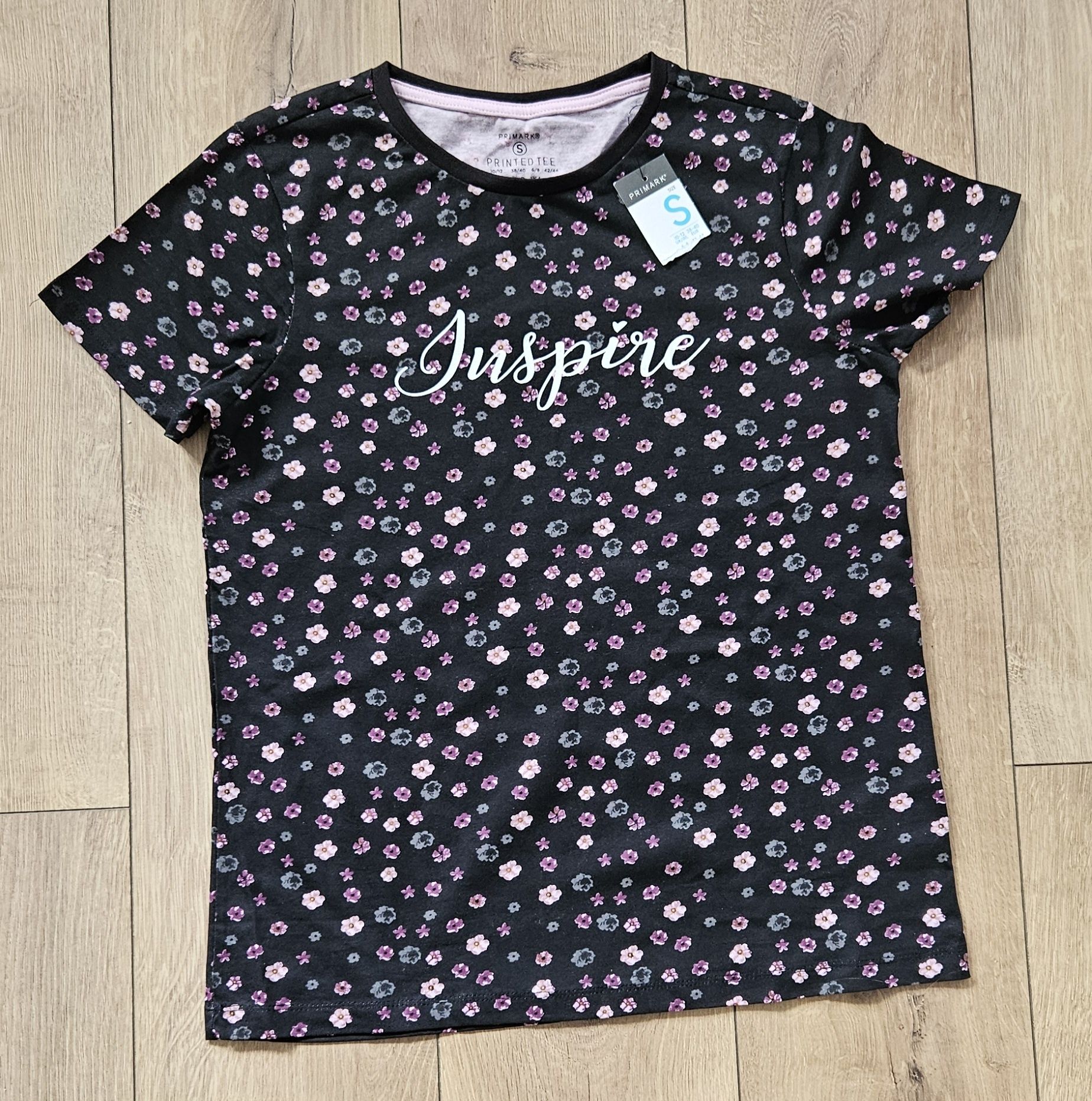 Primark Koszulka T-shirt Rozmiar S 38/40 kwiatki