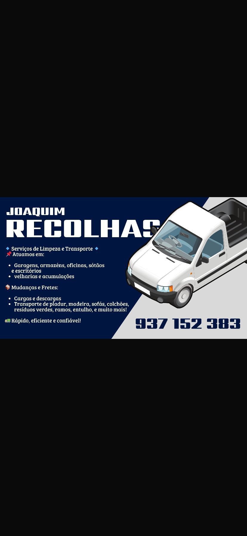 Mudanças fretes limpezas recheios cargas e descargas sucatas etc