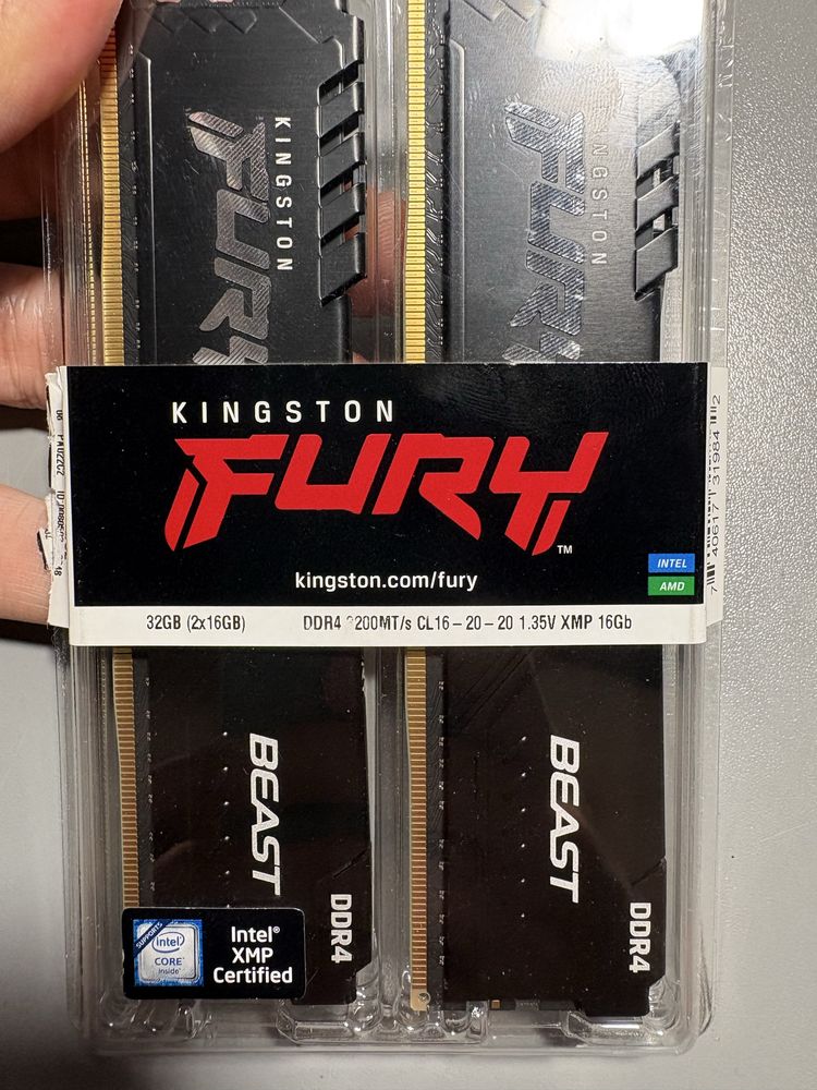 Kingston Fury Beast DDR4 2x16Gb 3200