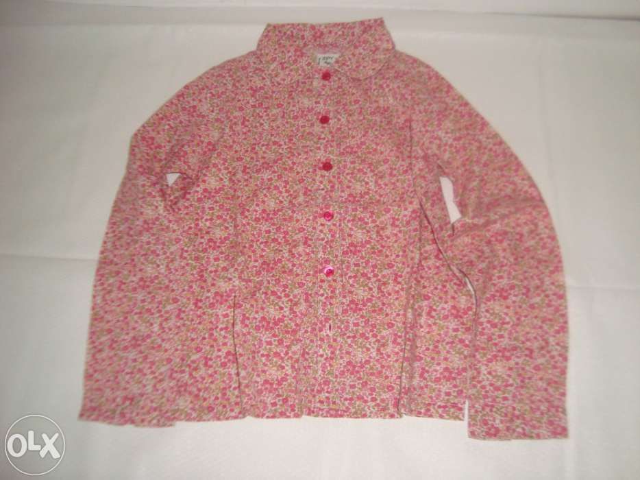 Camisa menina rosa ZIPPY 7 anos