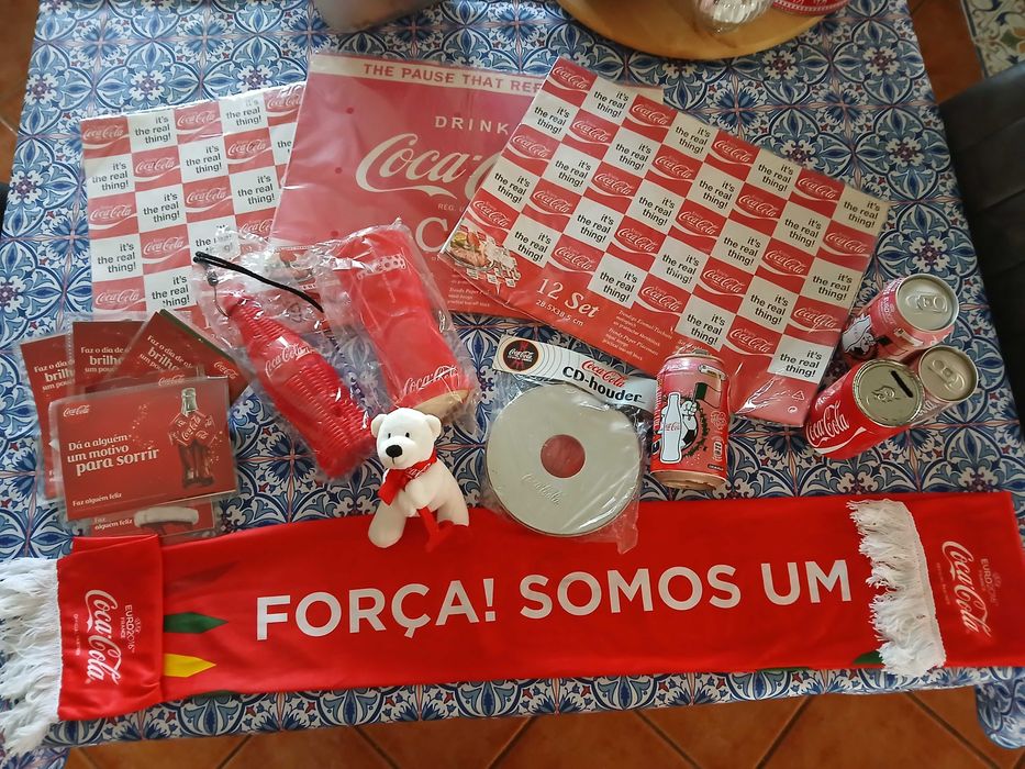 Conjunto Coca Cola, coleção