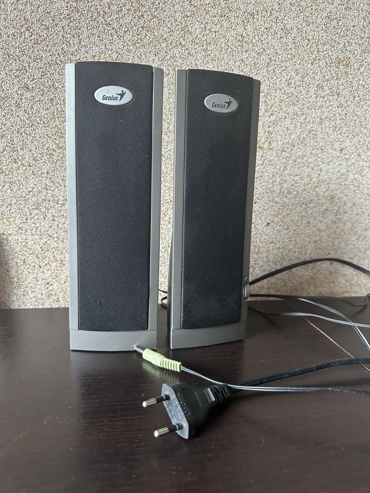 Genius Speaker SP-J06 120W колонки робочі, хороший стан.