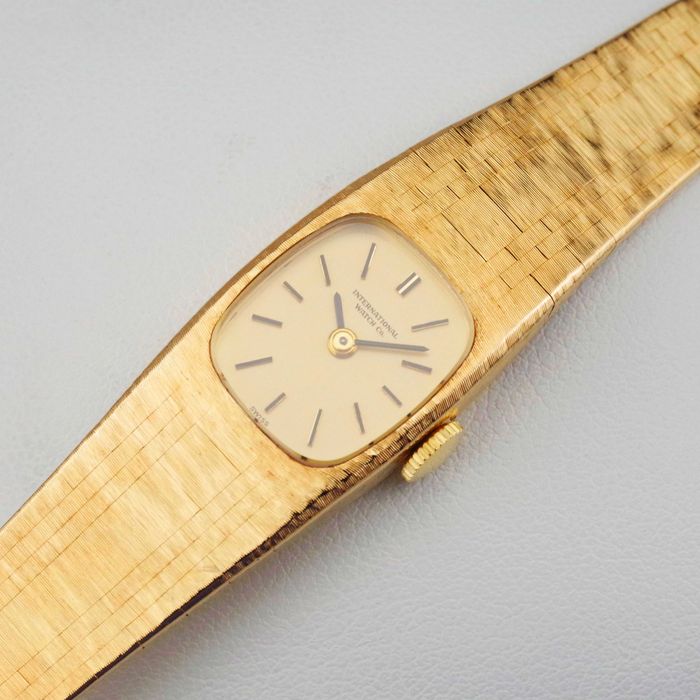 IWC SCHAFFHAUSEN CAL. 432 zegarek damski VINTAGE Lite ZŁOTO 18K / 750