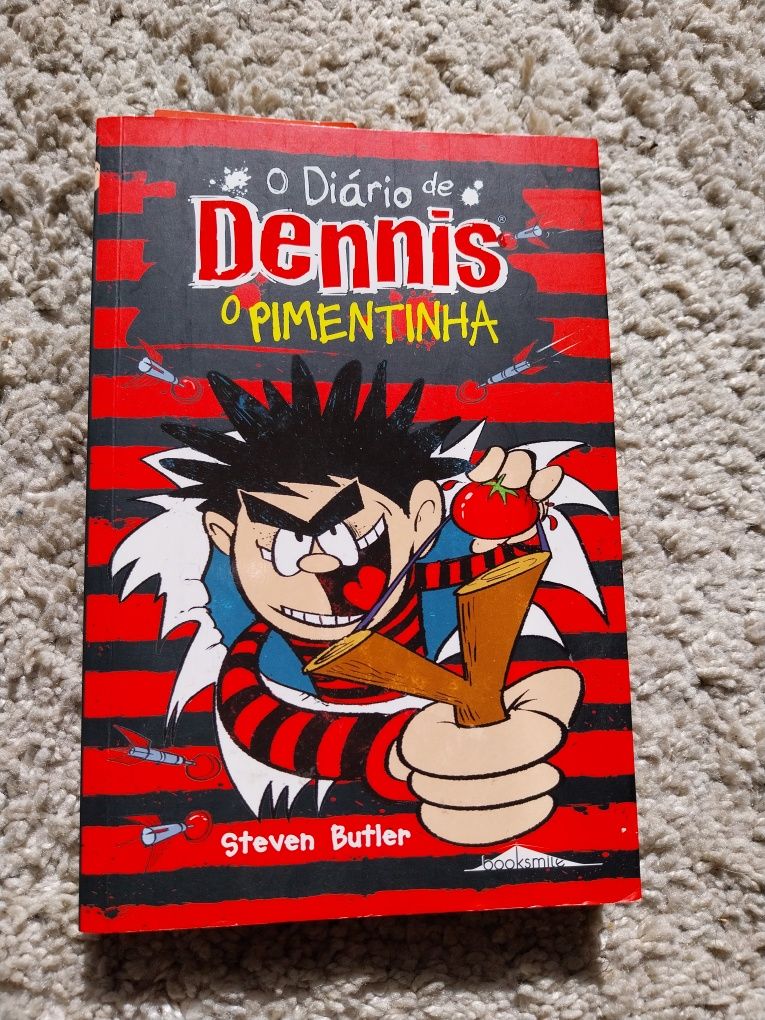 Livro "Dennis o Pimentinha" de Steven Butler