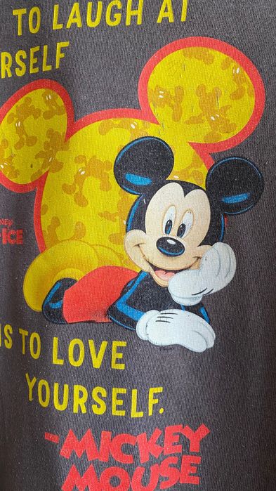 Дитяча бавовняна футболка Disney з Mikki