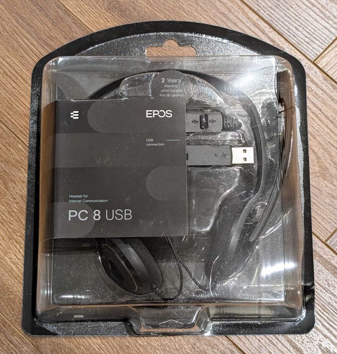 Słuchawki z mikrofonem Epos PC 8 USB - nowe!
