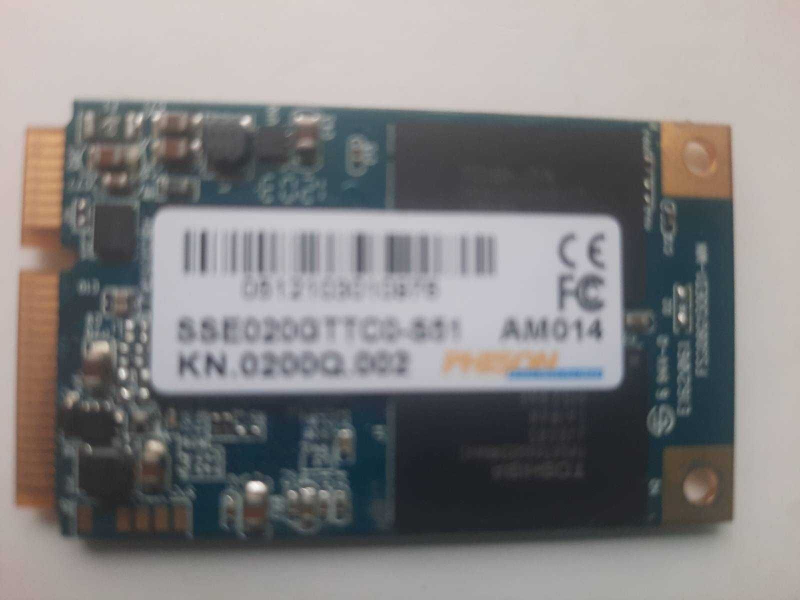 SSD 20 Acer Phison M-SATA Mini PCI-E 20 ГБ .смарт отличный