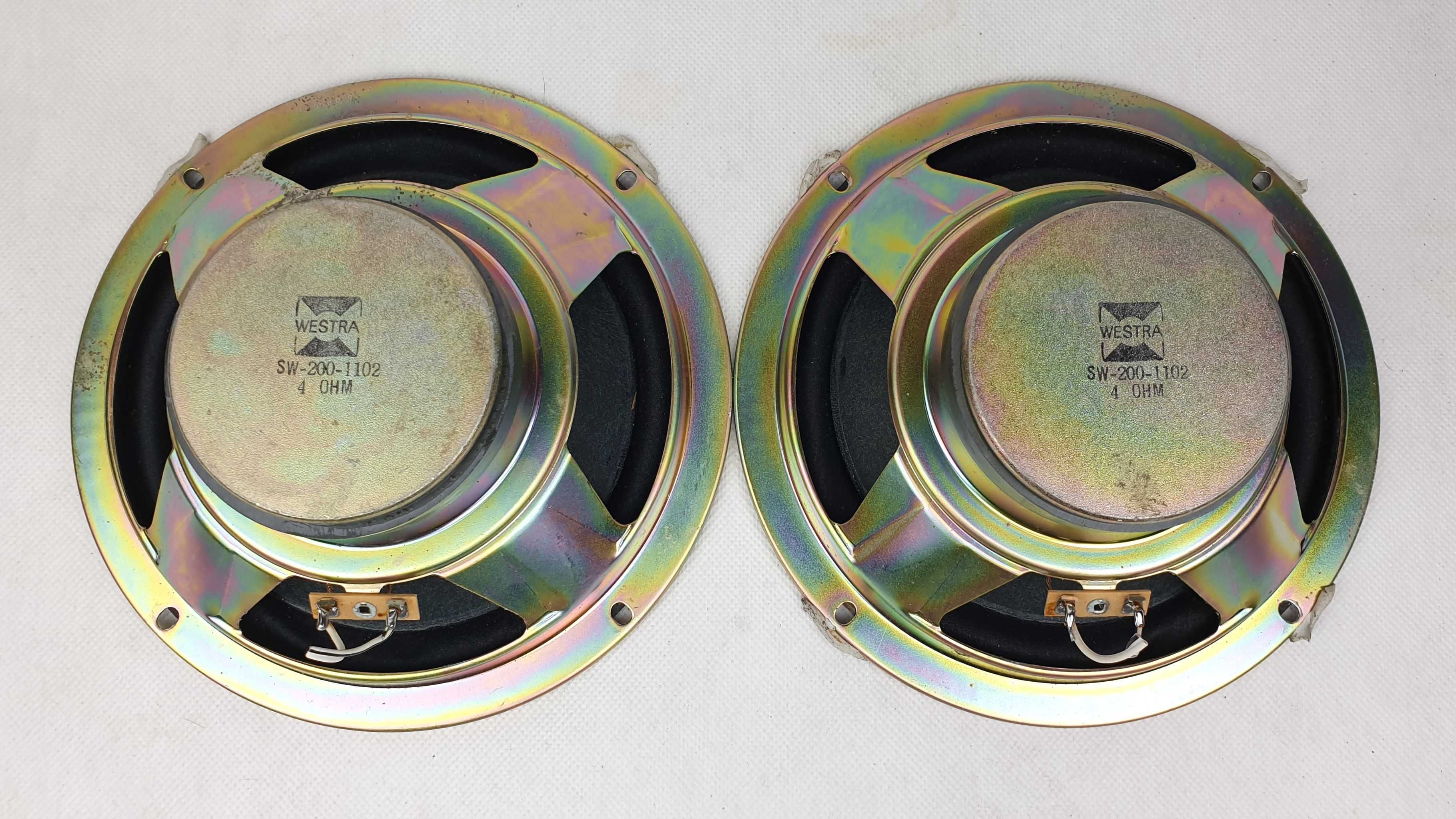 Westra SW_200_1102 Głośniki Niskotonowe Vintage Hi-Fi Tonsil Tesla PRL