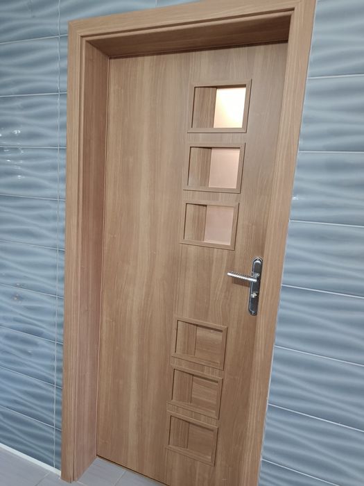 Drzwi łazienkowe 90 MDF + ościeżnicą regulowana