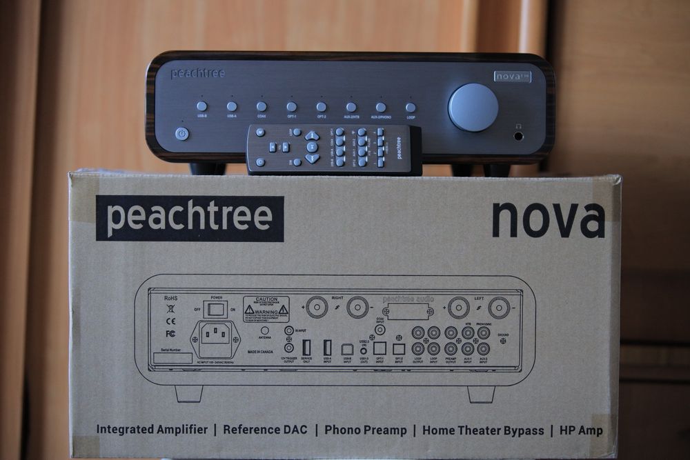 ̶6̶0̶0̶0̶ Black Friday Wzmacniacz Peachtree Nova 150 V2 klasa wejścio