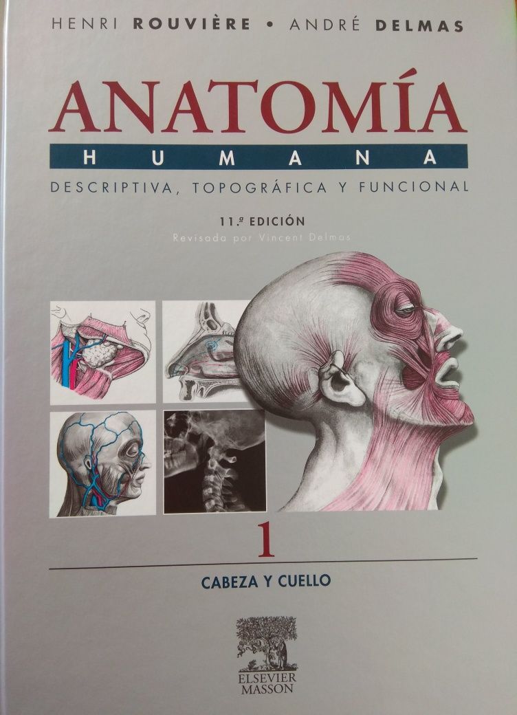 Livros Anatomia Humana - Rouviere - NOVOS