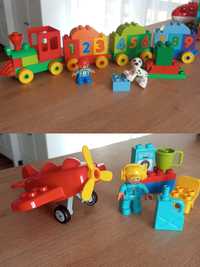 LEGO Duplo pociąg i samolot