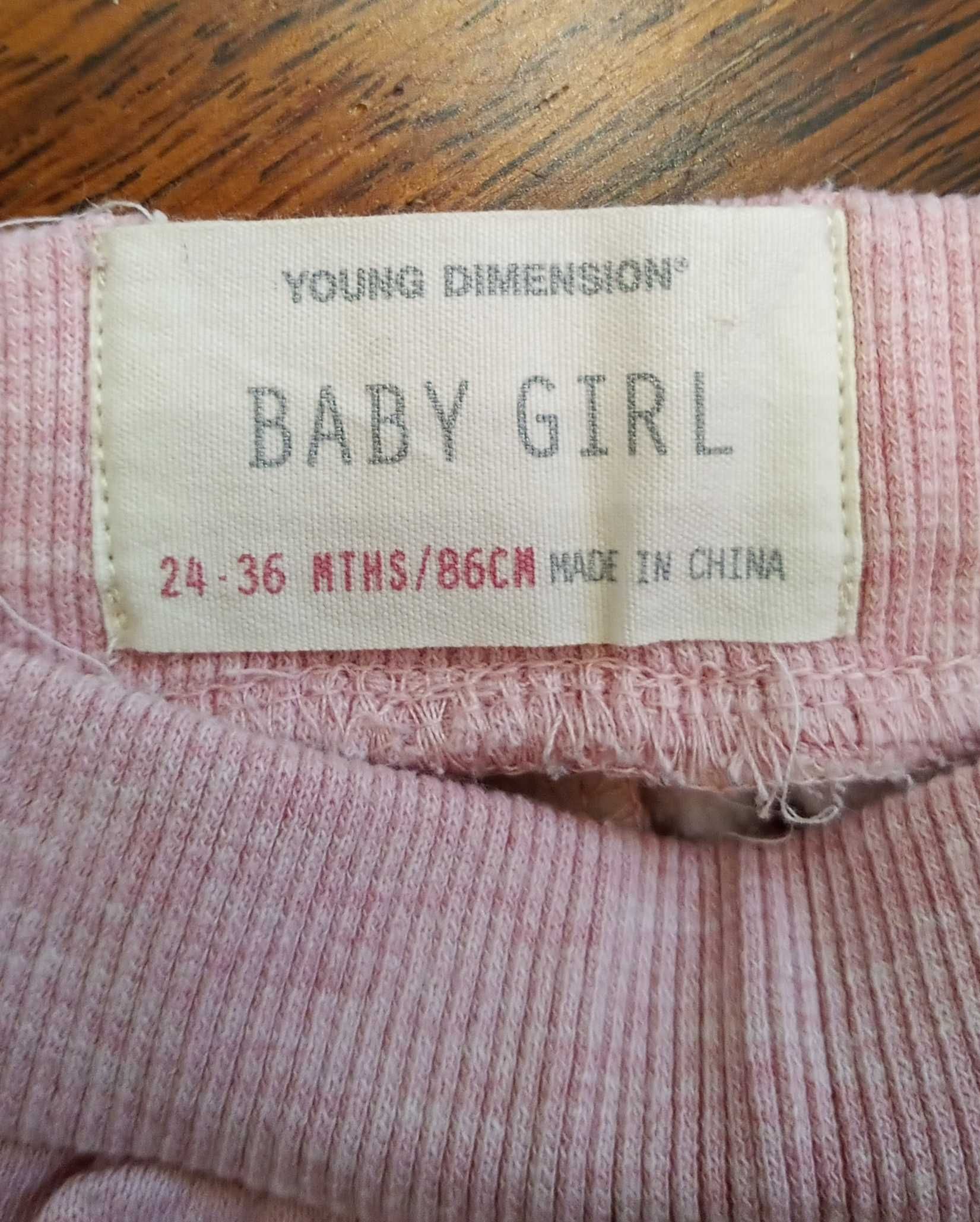 spodnie dresowe Baby Girl dla dziewczynki rozm. 86