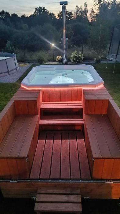 Mobilna Balia Jacuzzi / Wynajem / Dostawa pod dom