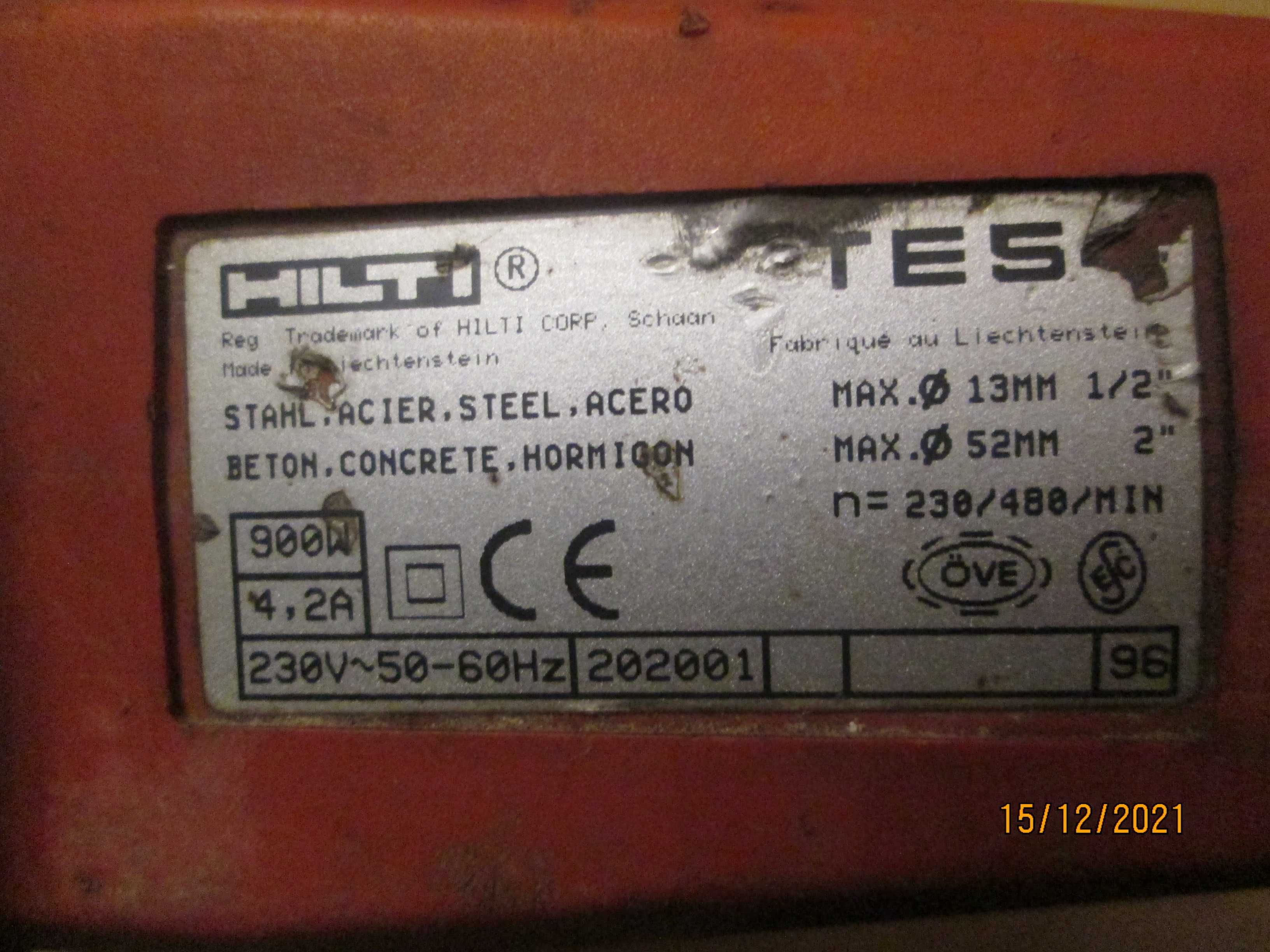 hilti TE 54 możliwość sprawdzenia na miejscu sds MAX okazja
