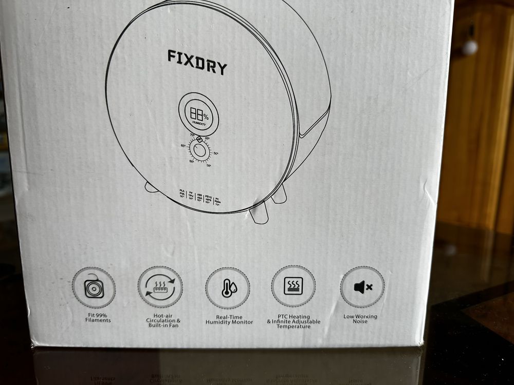 FixDry nt3 сушилка для філамента 3d принтера
