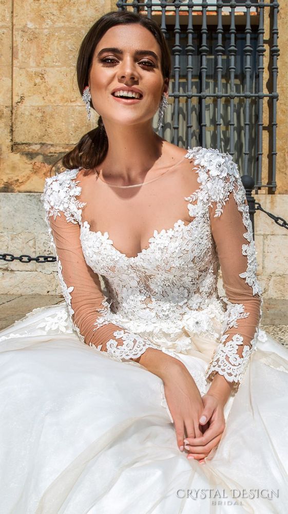 Весільна сукня, весільне плаття crystal design (wona) модель elania