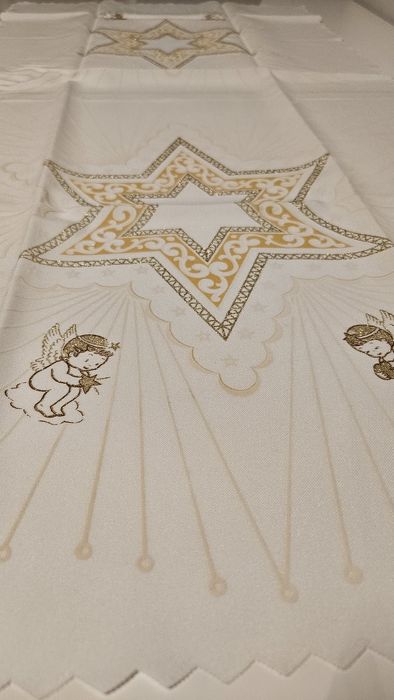 Obrus bieżnik świąteczny 50x100 nowy