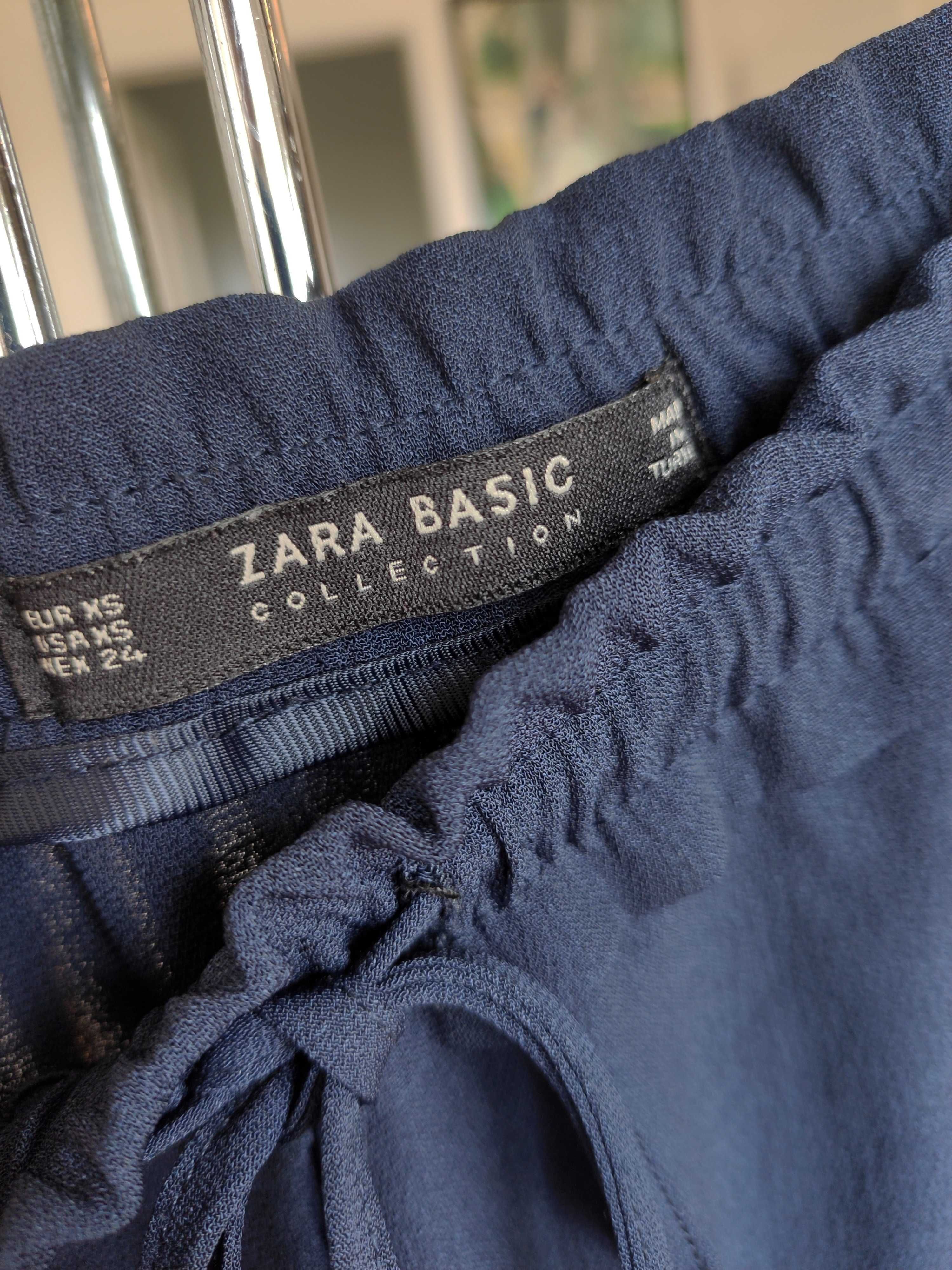 Calças da Zara, azul-escuras