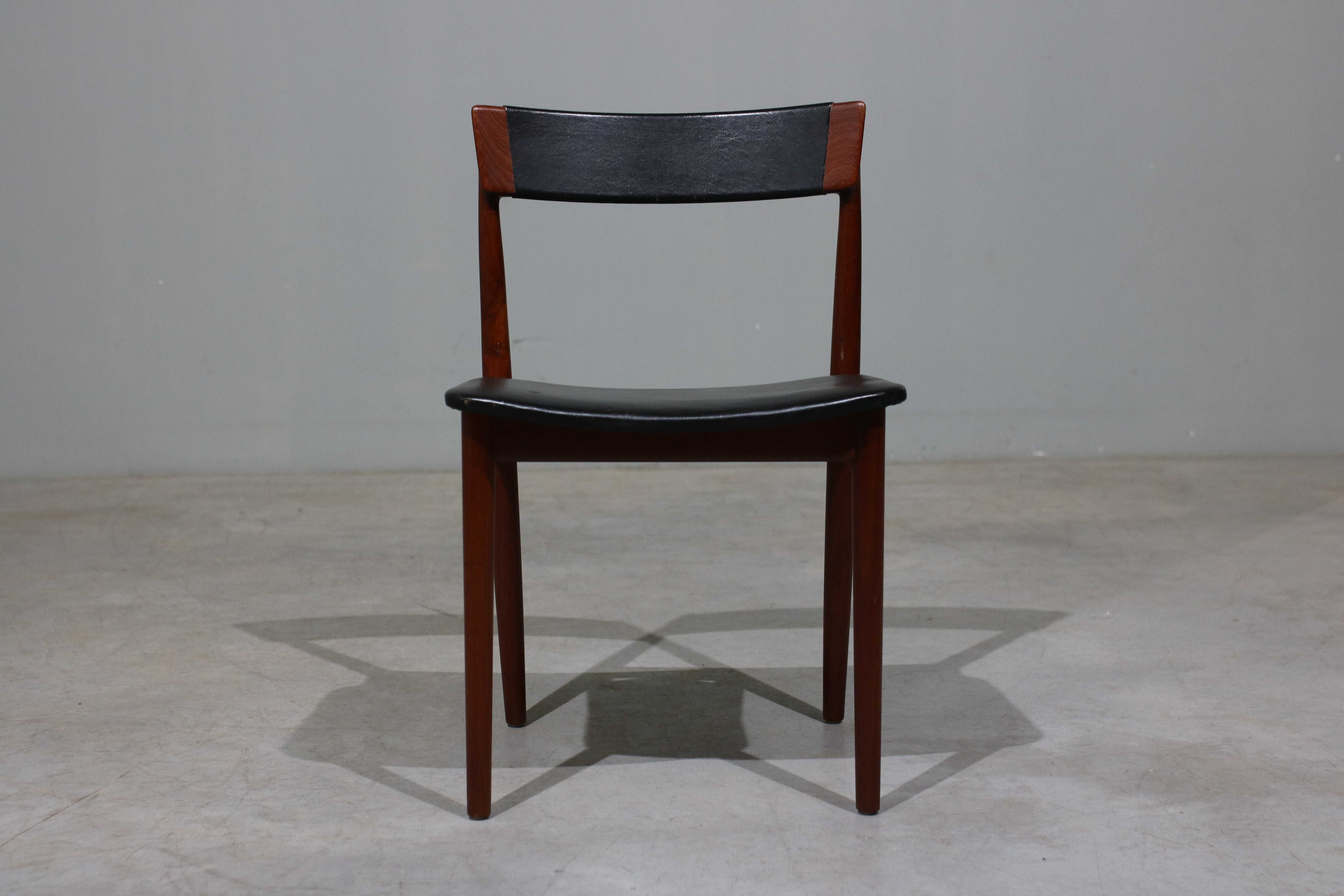 Cadeiras Henry Rosengren Hansen em teca | mod. 39 | Brande Mobelfabrik
