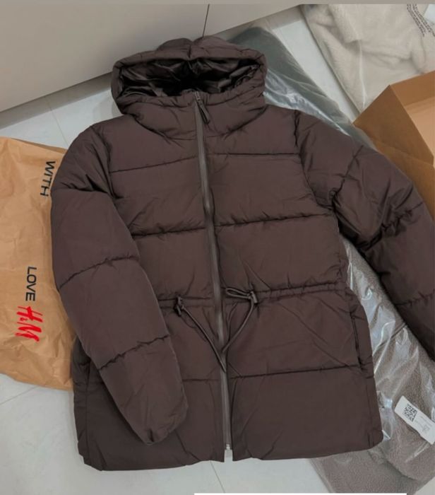 Зимова курточка пуховик пуфер H&M premium р XS,S
