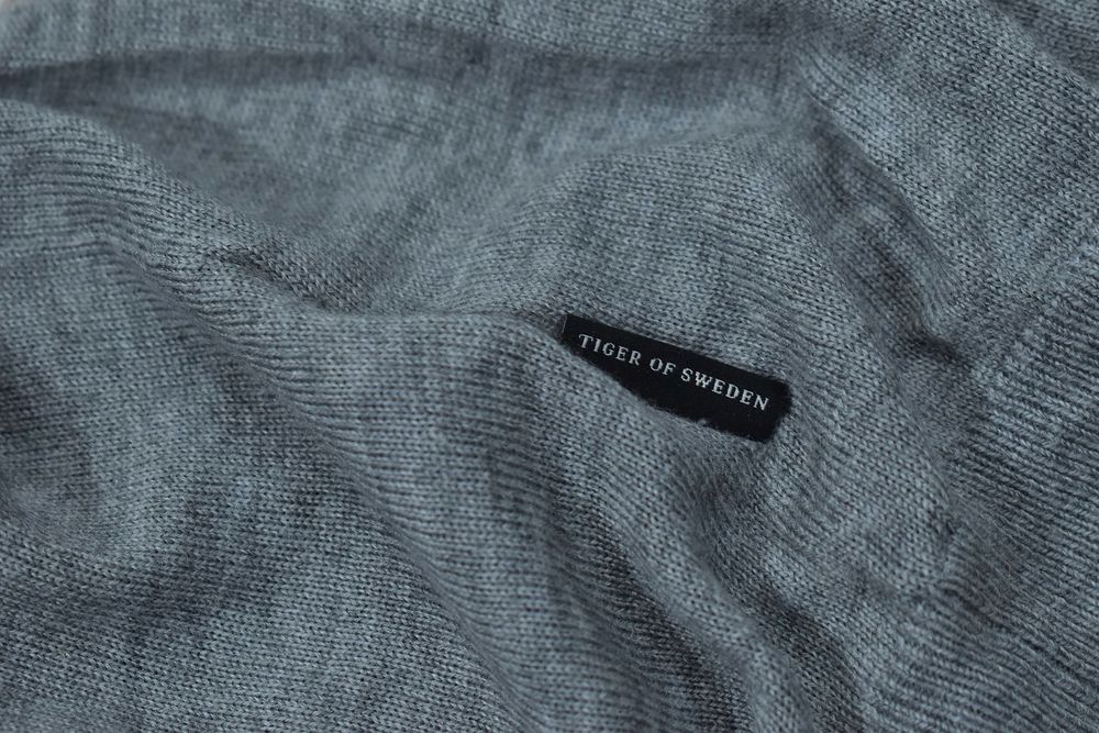 Tiger Of Sweden Lekki Wełniany Sweter Męski V Neck L