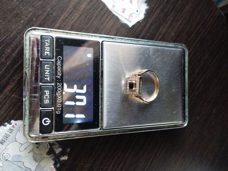 Золотое кольцо 19.2 размер 3.71 грамма