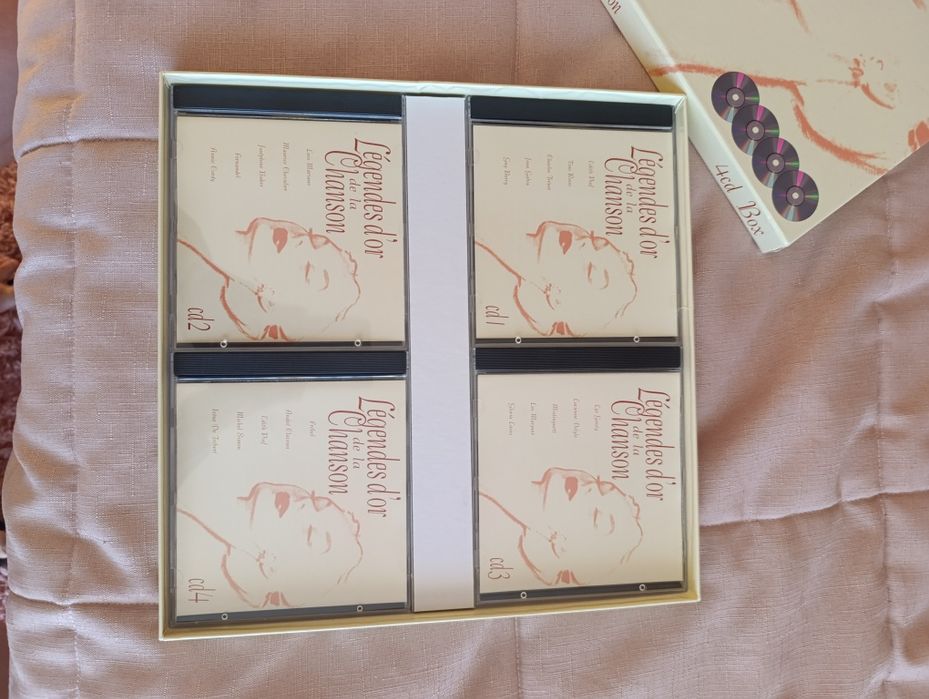 72 Légendes d'or de lá Chanson, 4cdbox