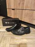 Skórzane eleganckie buty męskie 45 Wolski