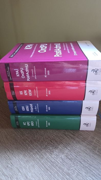 Zestaw kodeksów C.H. Beck egzamin radcowski / awdokacki