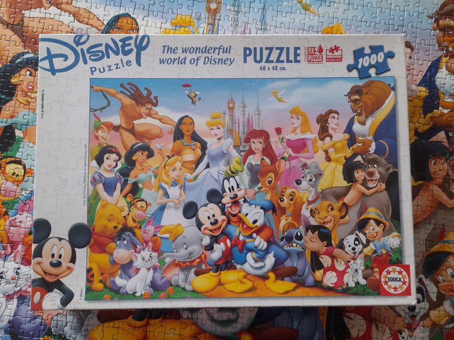 Puzzle de 1000 peças da Disney