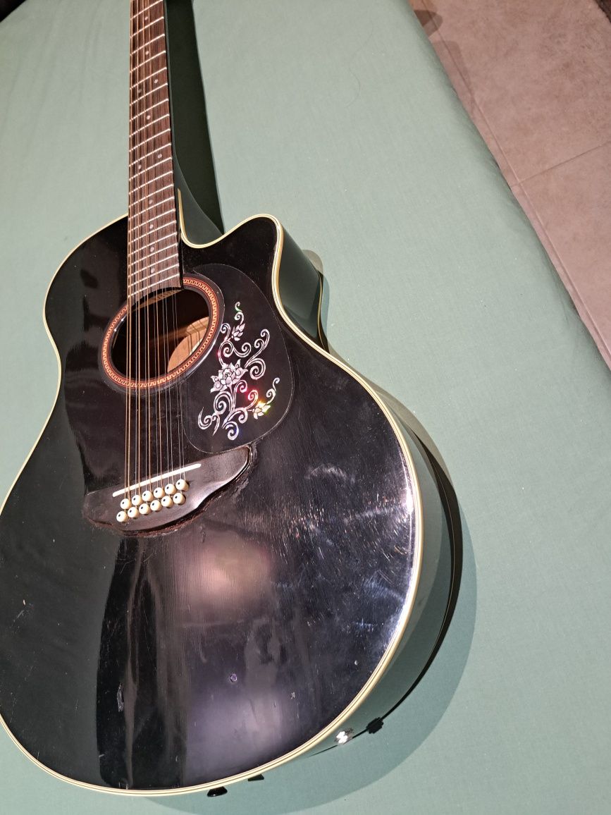 Gitara 12 strunowa  Yamaha.