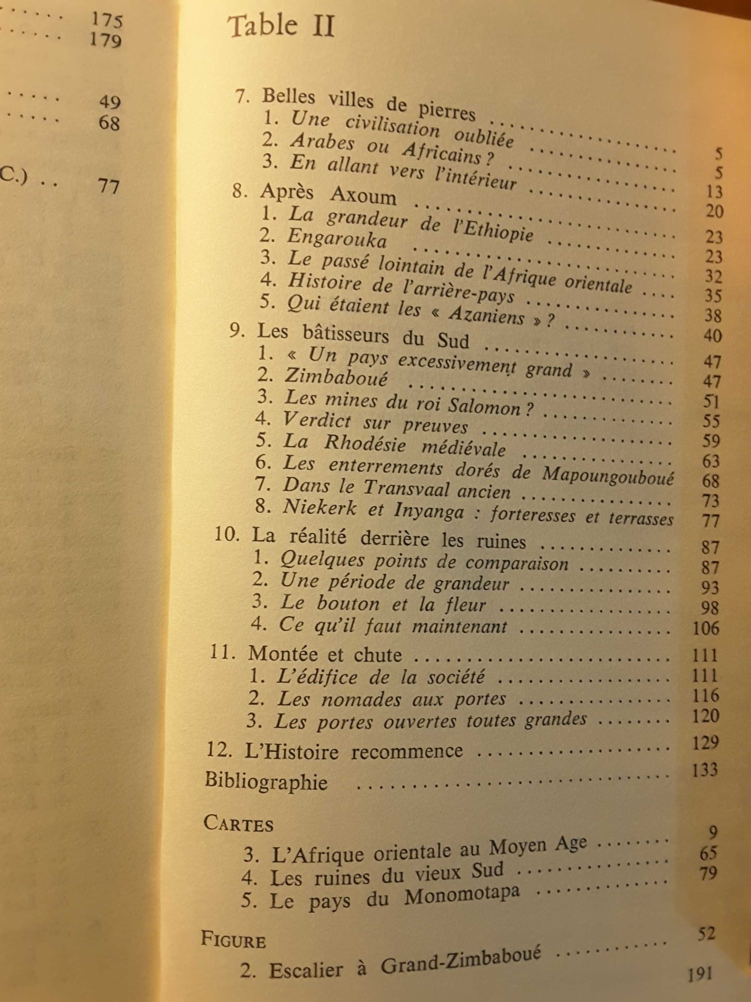 L´Afrique Ancienne / África Austral / O Macaco, a África e o Homem