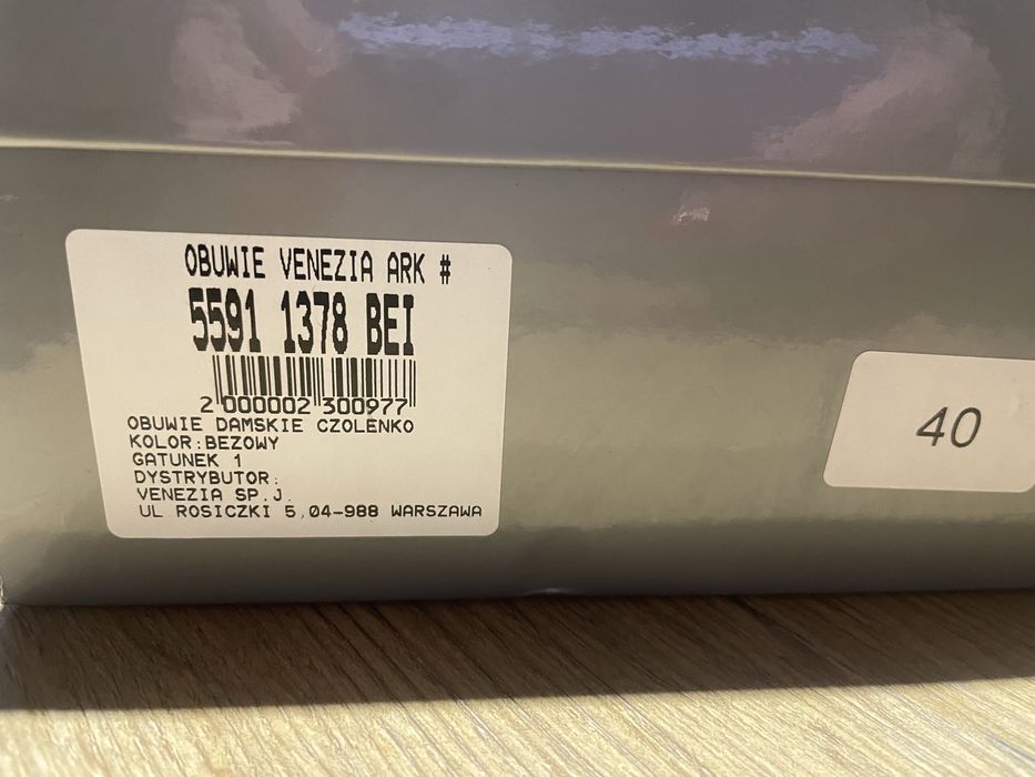 Czółenka szpilki obcasy venezia cieliste beżowe