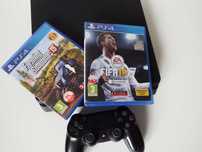 PS4 SLIM z NAJWIĘKSZYM dyskiem 1TB + FARMING ! + FIFA mega komplet
