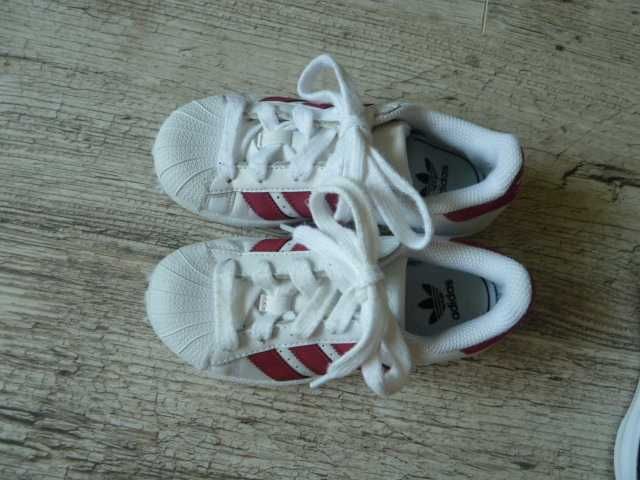 Кроссовки Adidas Superstar K , р 29 UK 11K, стелька 19,2 см