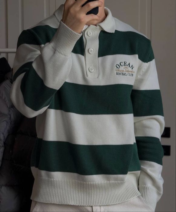 Чоловічий светр кофта Поло L-XL , бананка на пояс в подарунок