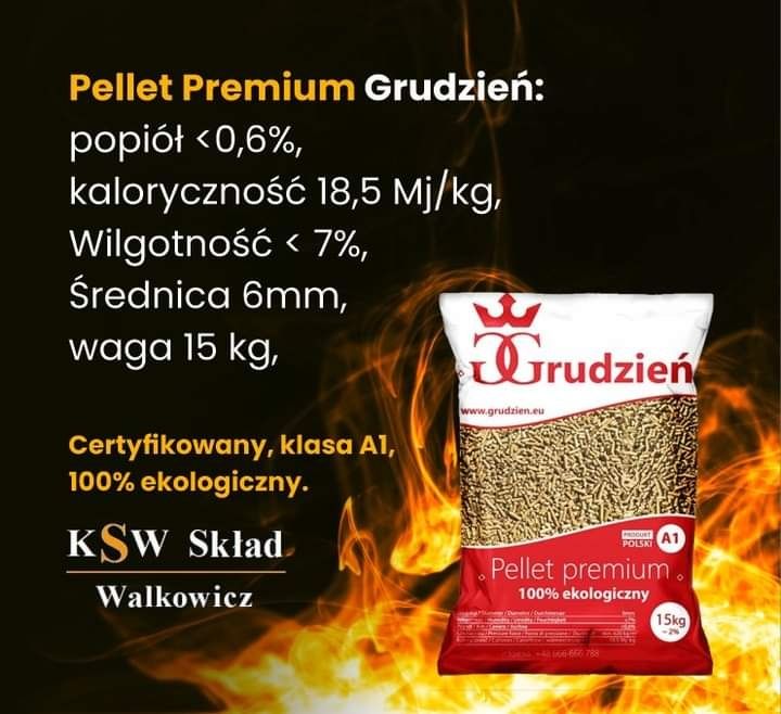 Ekogroszek Pellet Węgiel