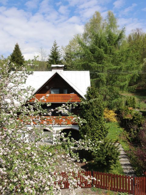 Domek z bala: Chata Górska MATYLDA (sauna, grill, ogród).
