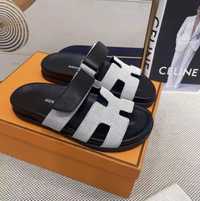 Шлепки в стиле Hermes chypre sandals