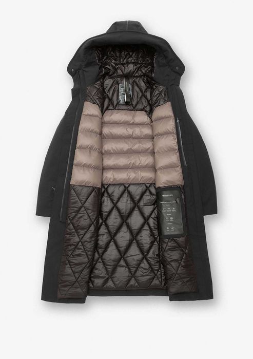 Жіноче зимове технологічне пальто-парка KRAKATAU Long Parka QW385 Gaia