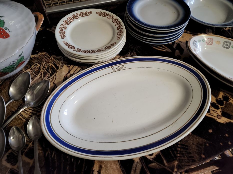 Тарелки СССР, тарілки СРСР, тарелка 1,2,3 сорт селедочница, бульонница