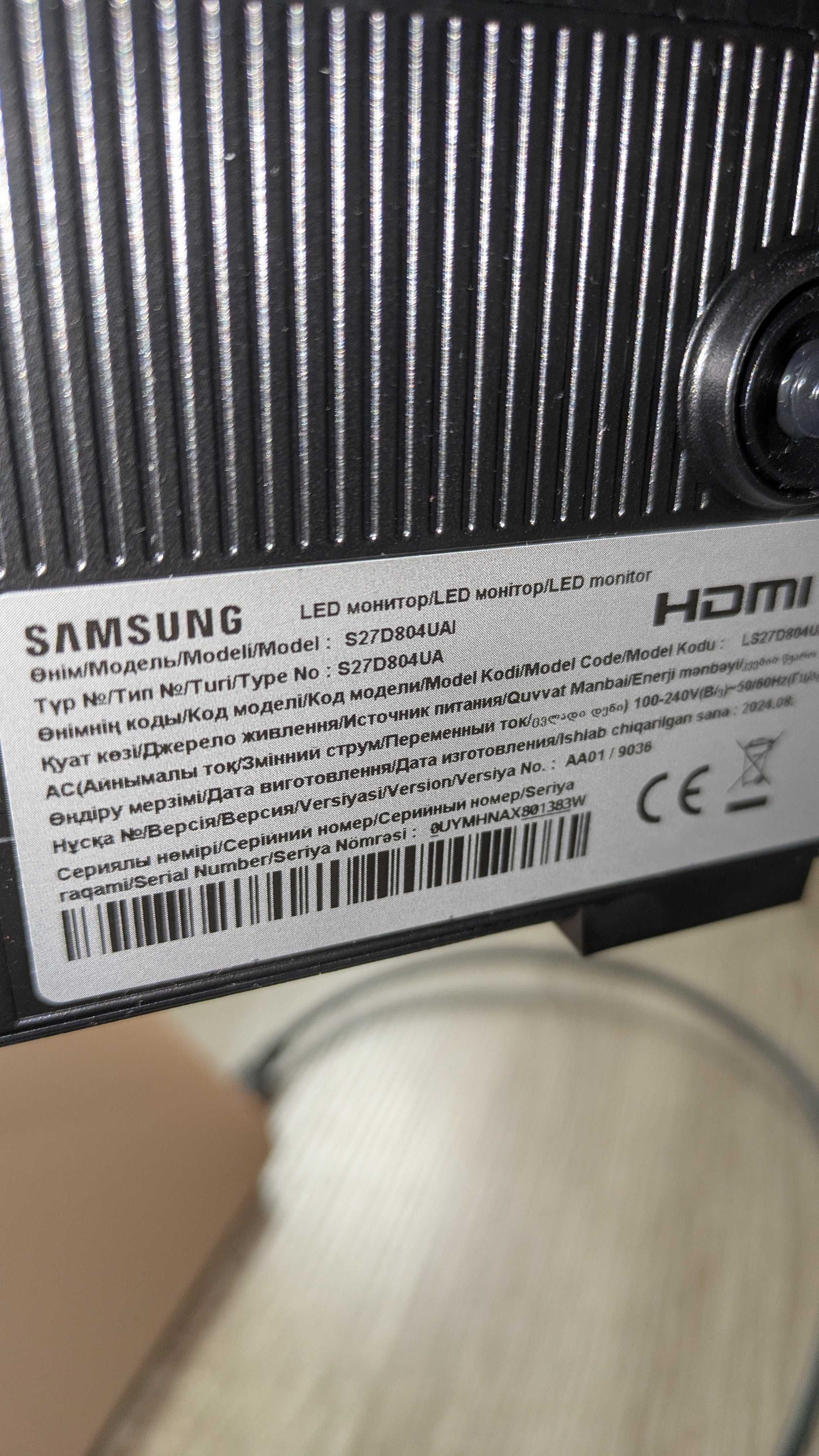 Монітор Samsung 27” 4К ViewFinity HRM S80UD на гарантії