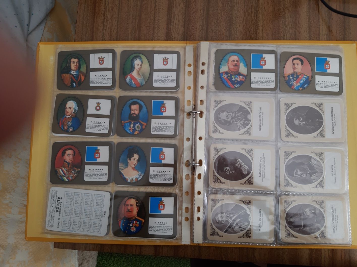 Calendários - colecções históricas