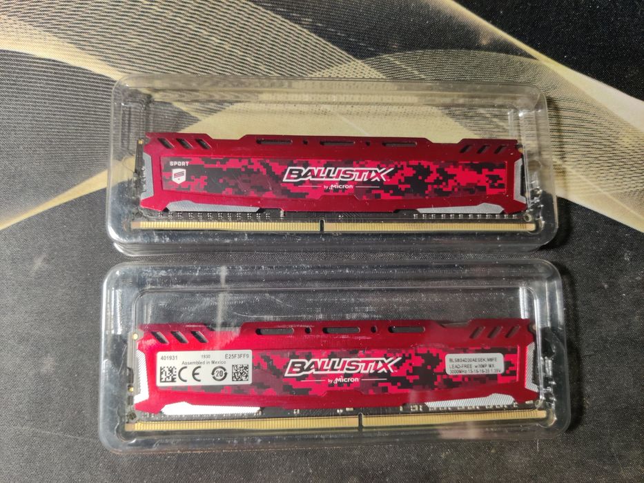 ОЗУ Crucial Balistix sport lt 16 gb(2x8) 3000 MHz