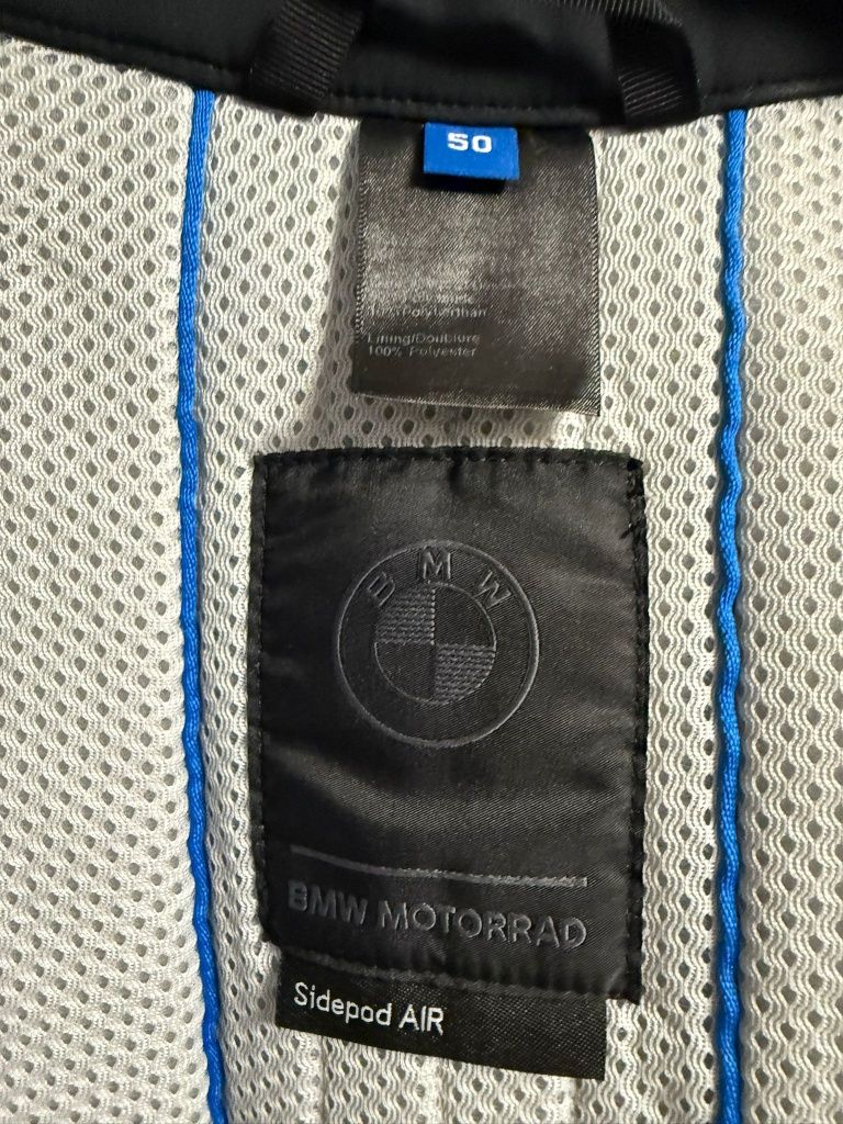 Kurtka motocyklowa  Sidepod Air biała BMW