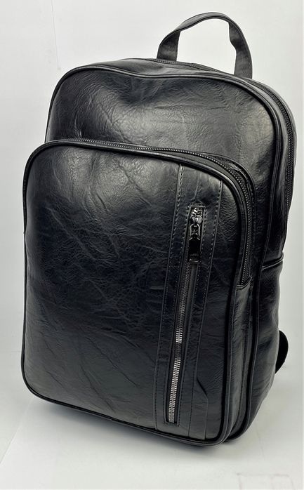Plecak skórzany czarny klasyczny Marco Contti 30L