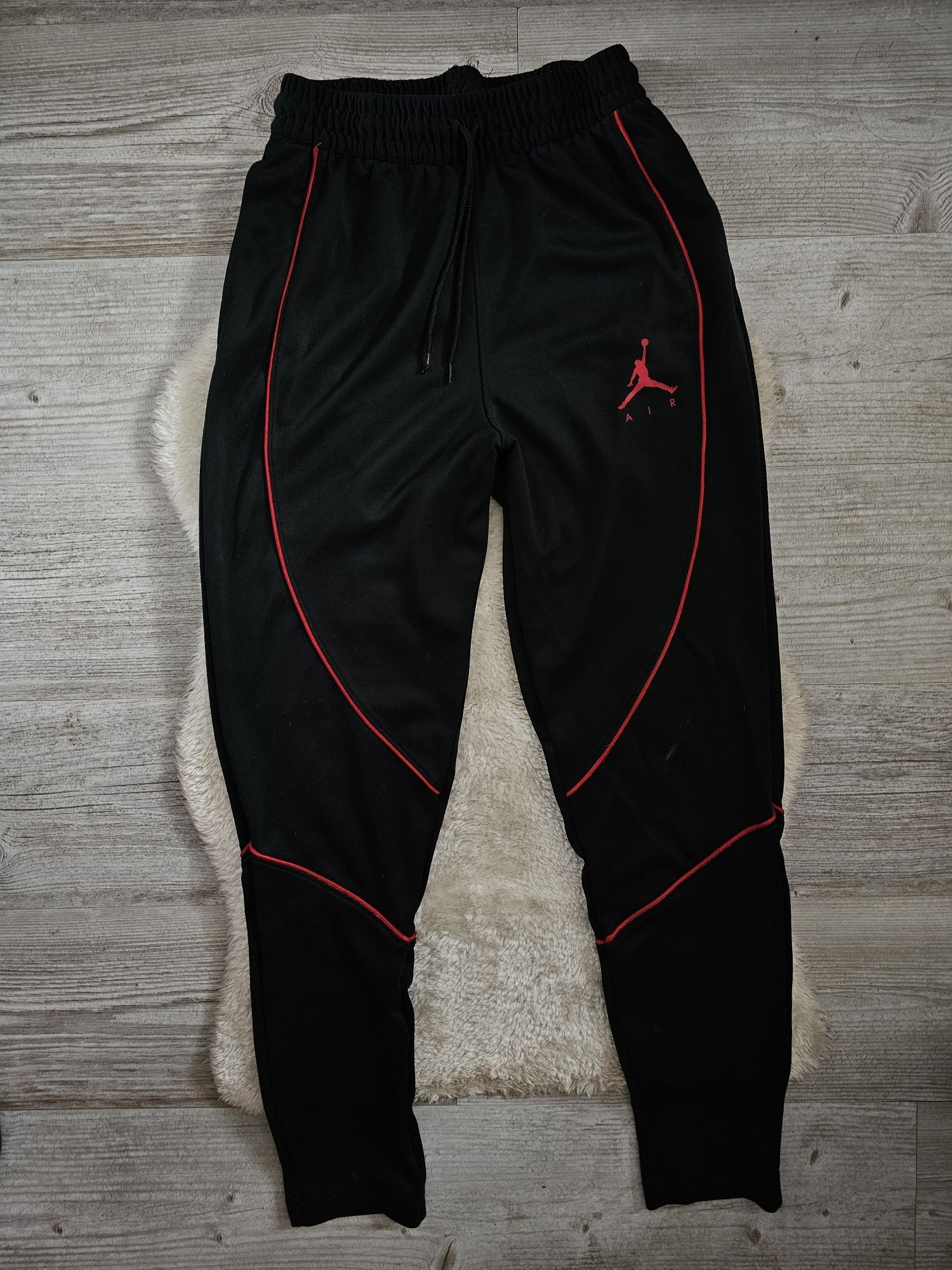 Spodnie Dresowe Air Jordan , Jordan Rozmiar M Czarne Nike Dres , Dresy