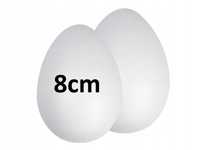 jajko jajka jaja styropianowe 8 cm 100 szt