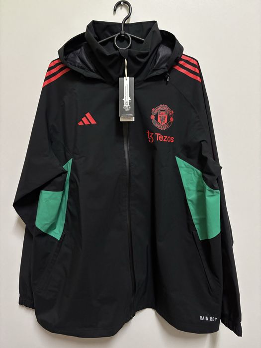 Kurtka Przeciwdeszczowa Adidas Manchester United FC 2XL Nowa